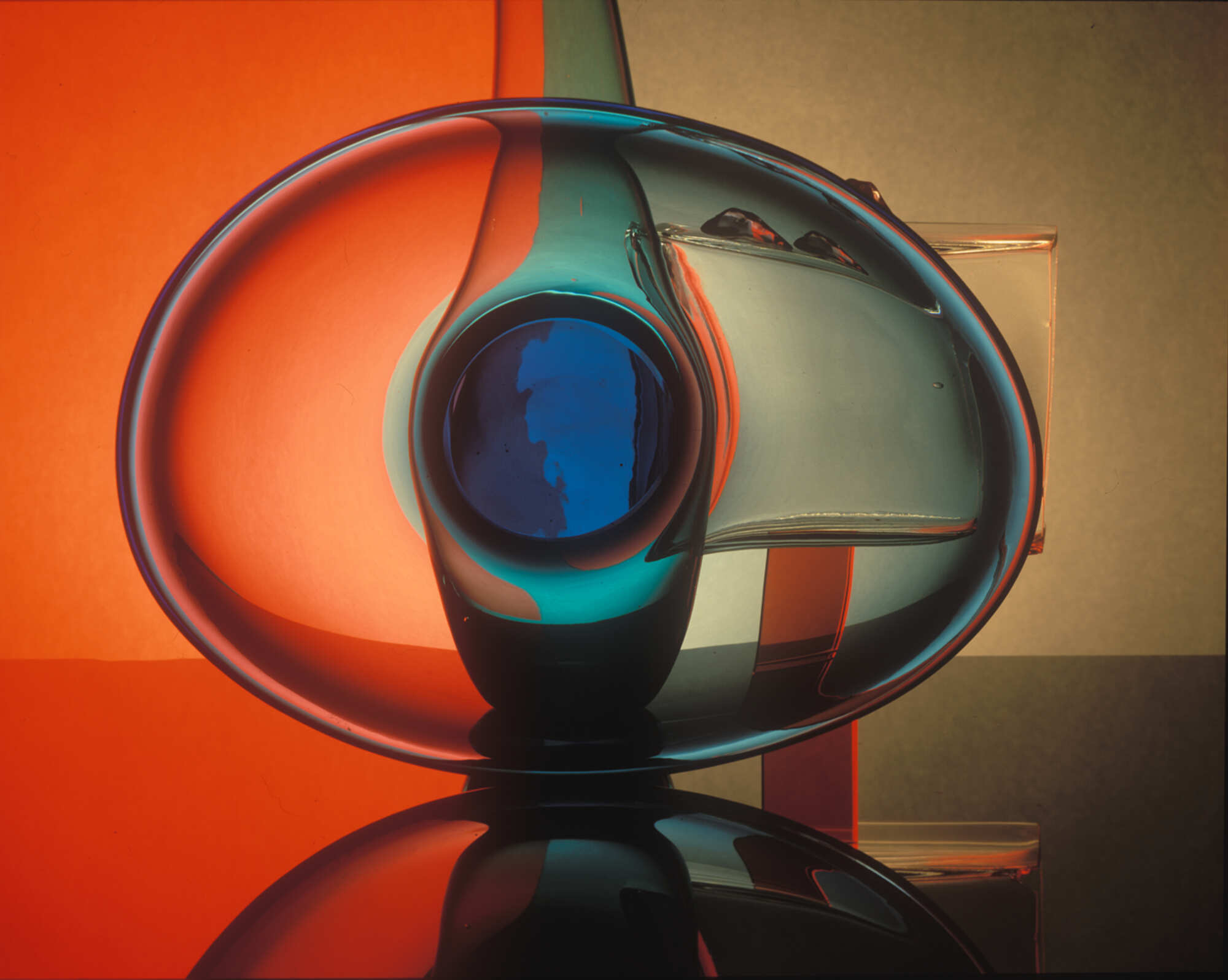 Винтажная фотография с изображением стекла 2000 г.