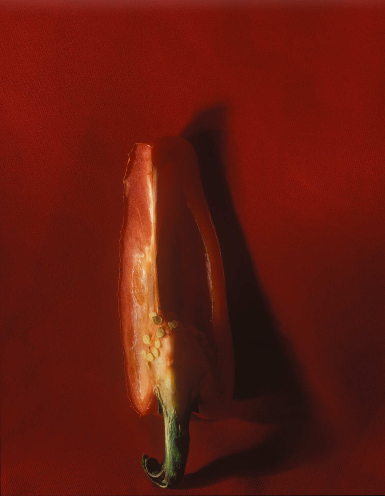 Винтажная фотография с изображением перца