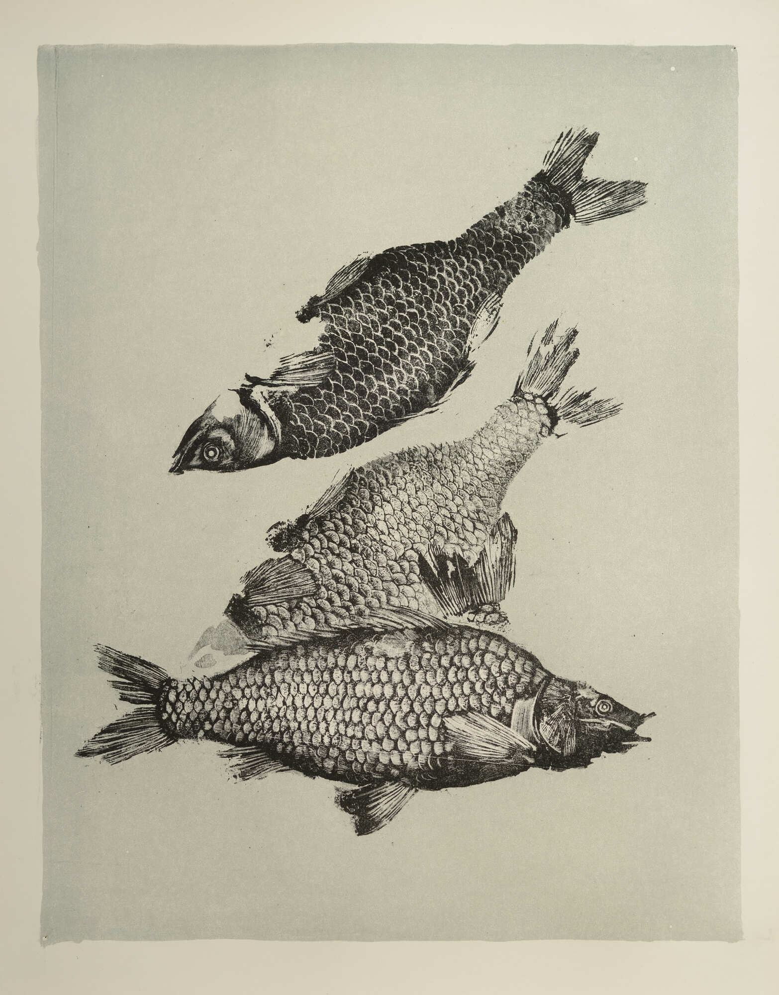 картина с рыбами