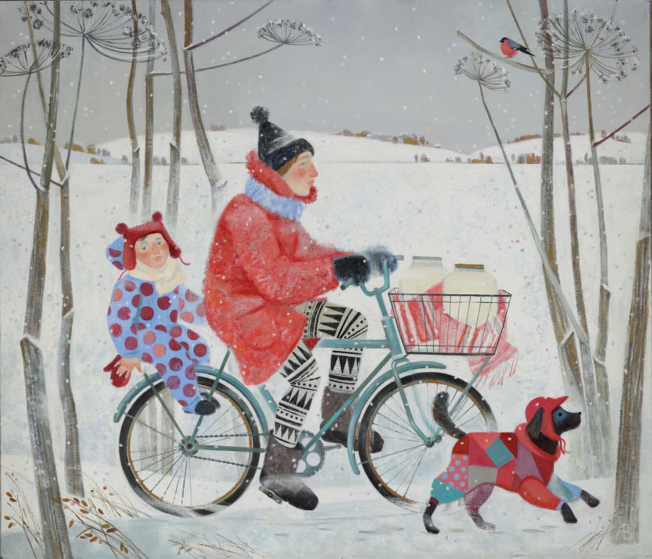 Современная жанровая картина