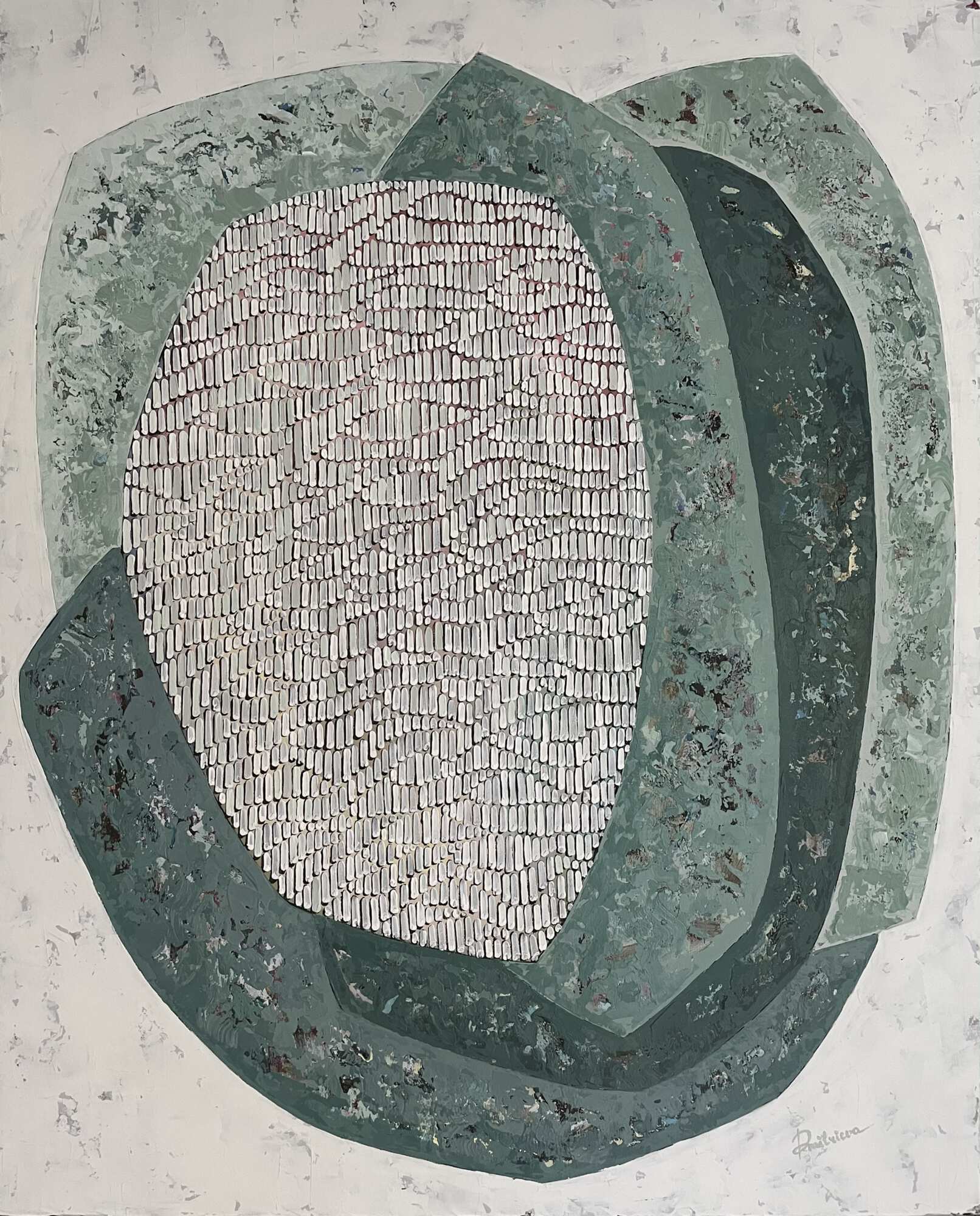 зеленая абстракция