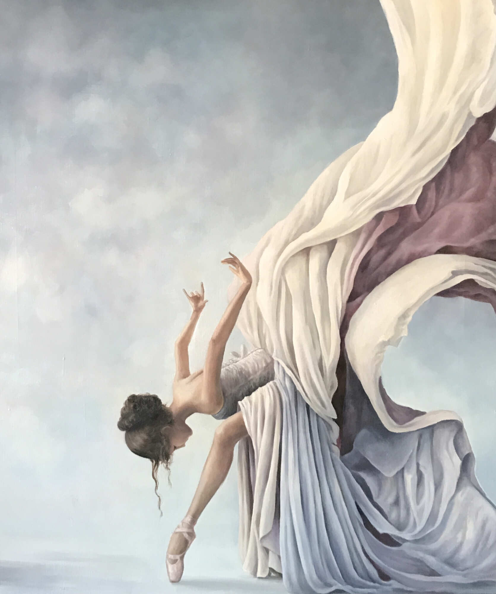 Картина с балериной