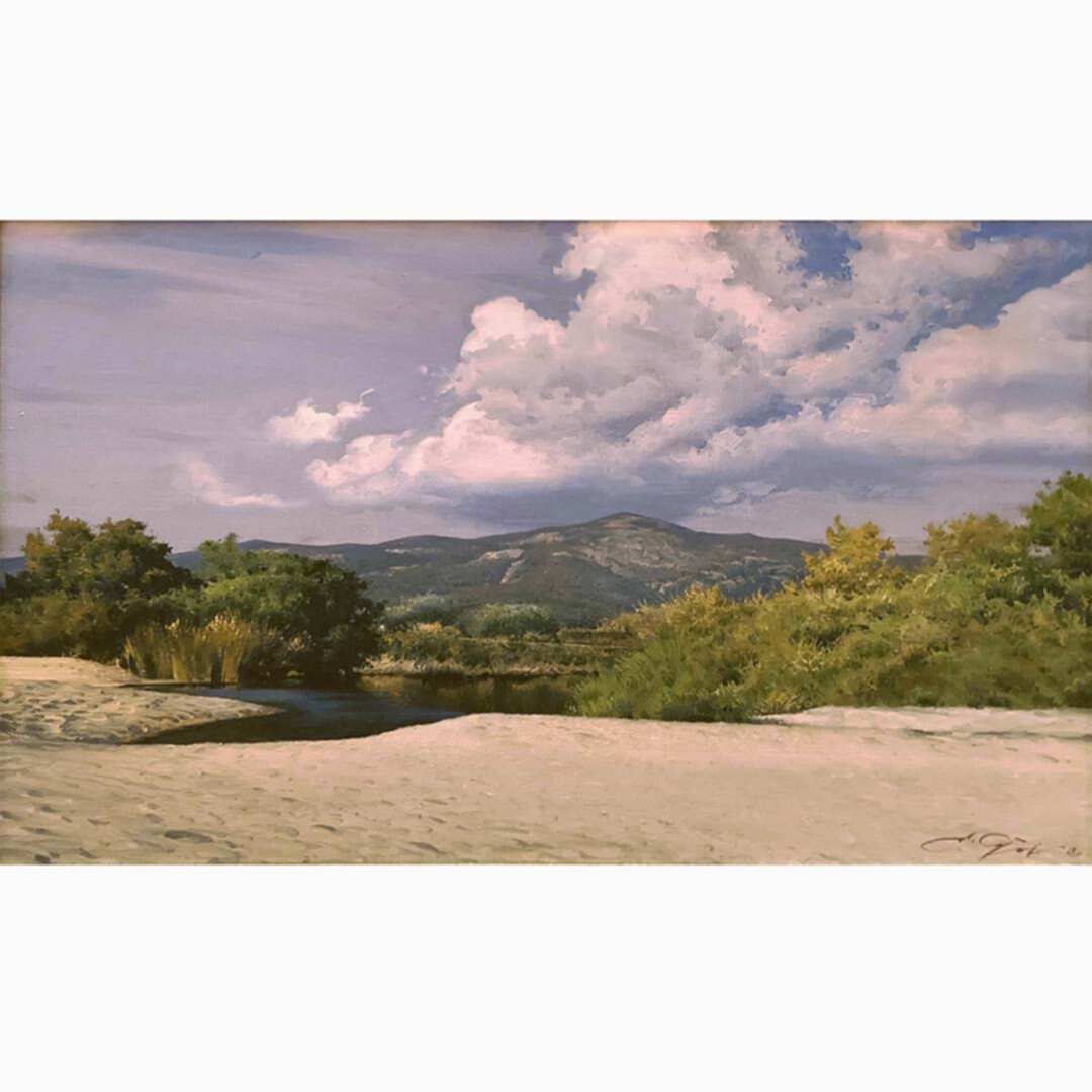 Картина горный пейзаж