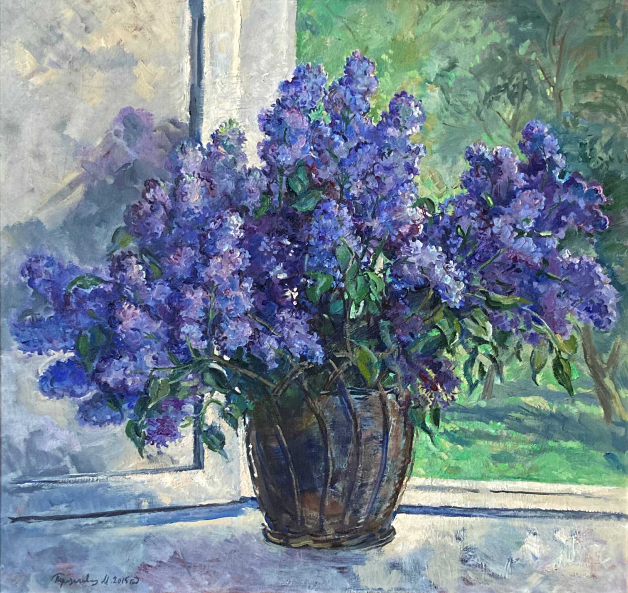 купить картину сирень