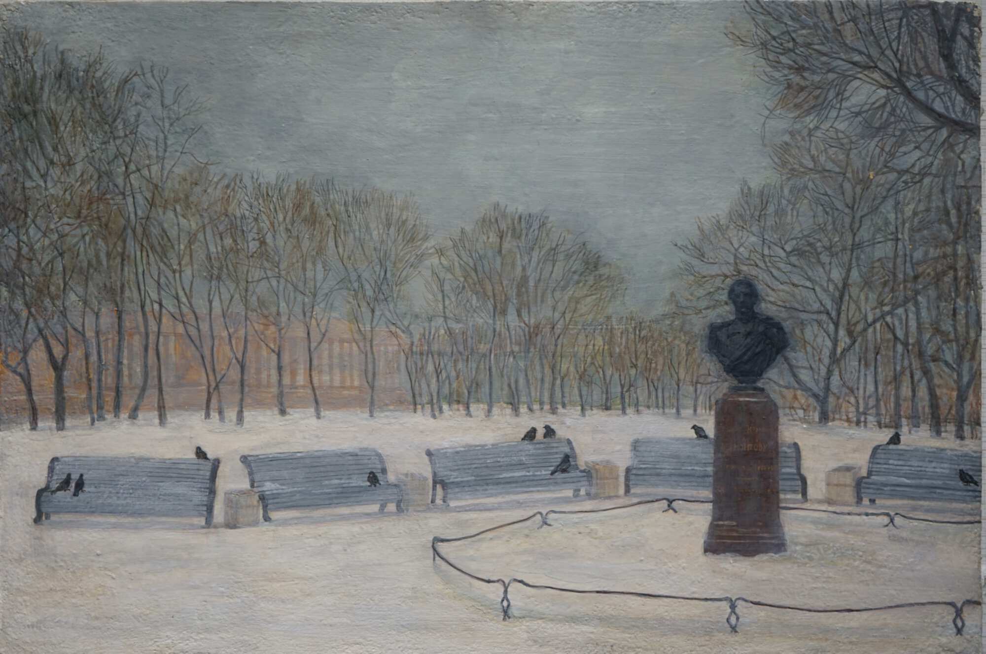 Картина с видом Санкт-Петербурга