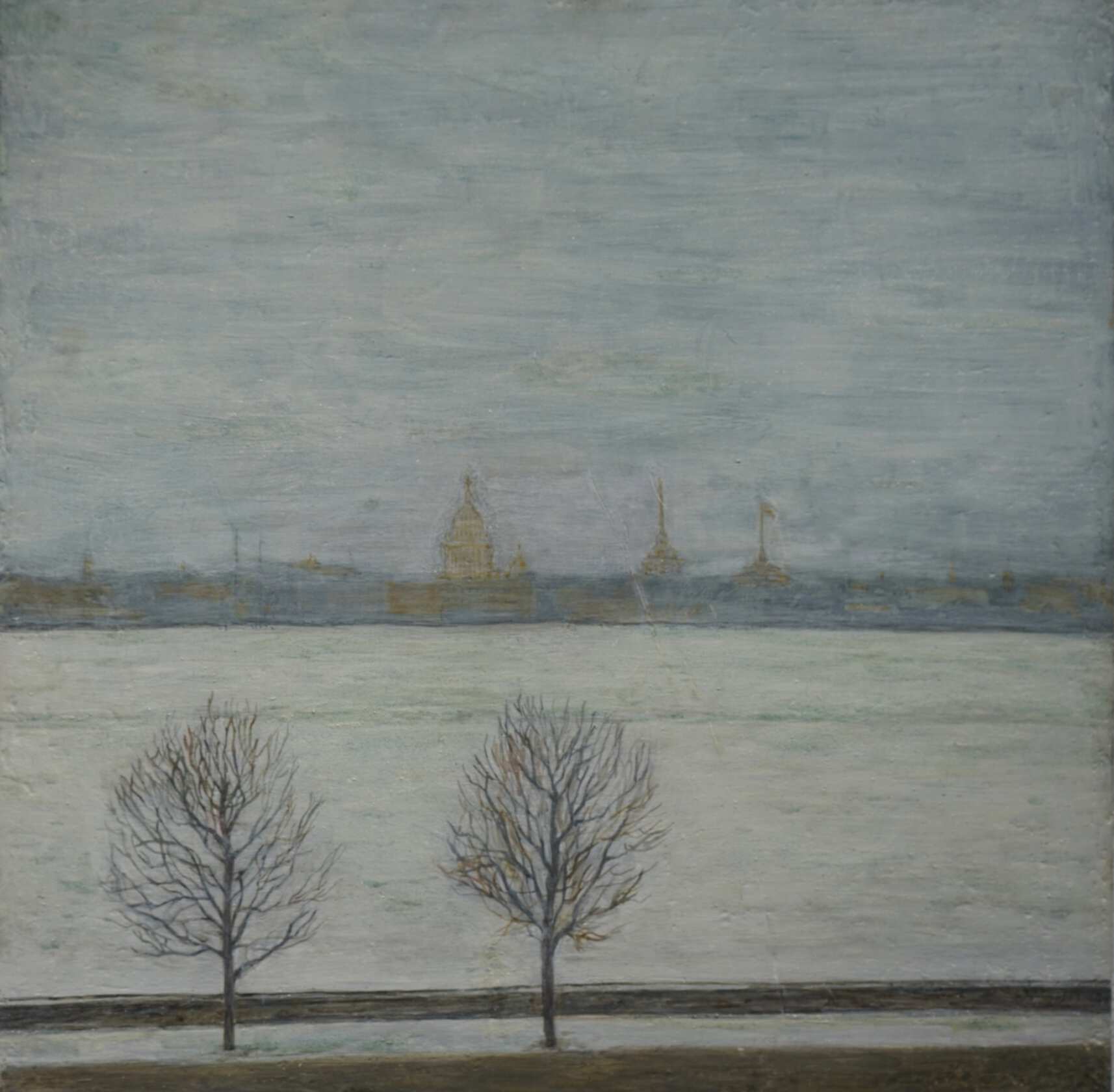 Картина с видом Санкт-Петербурга