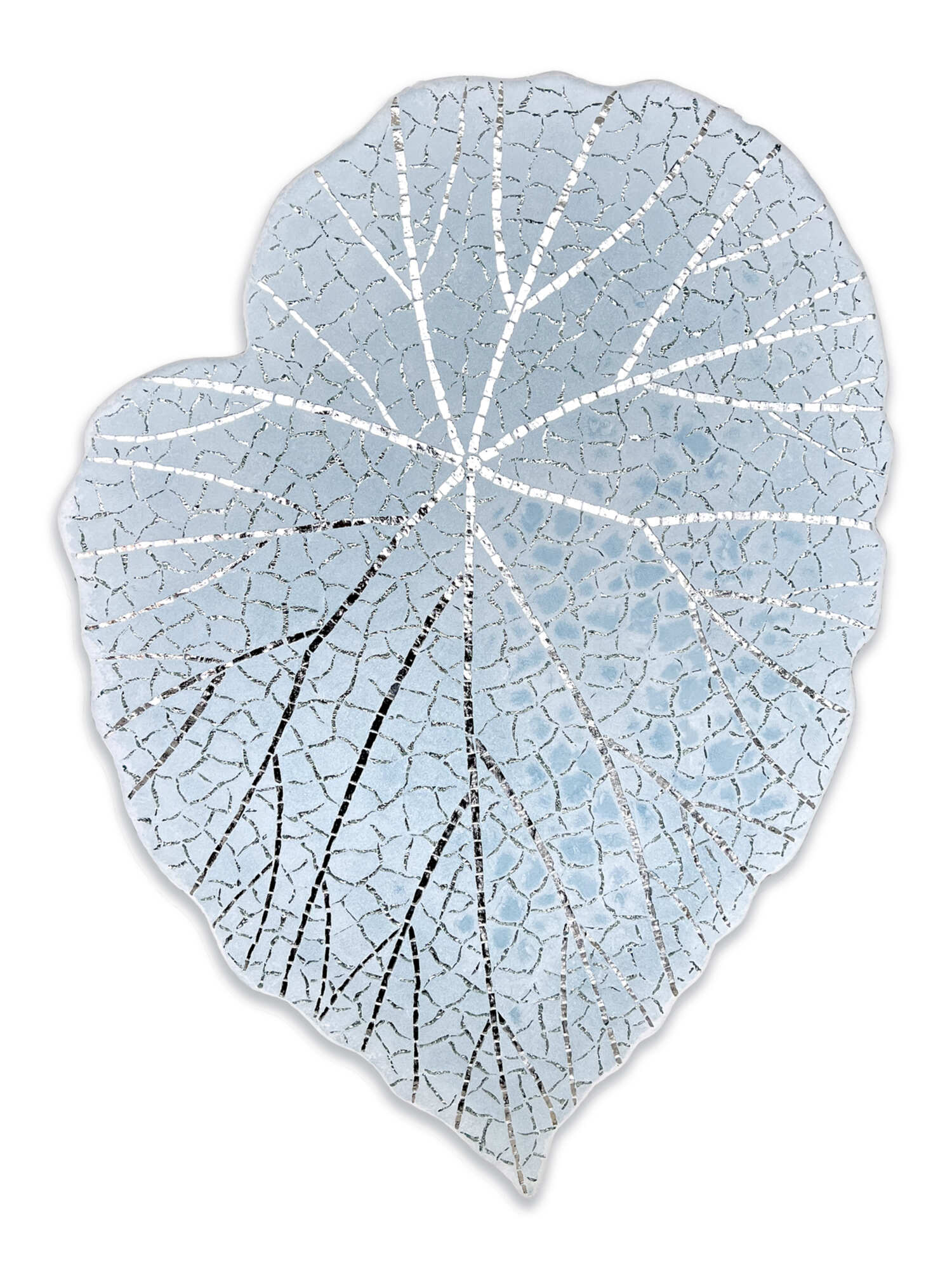 Серебряное мозаичное панно