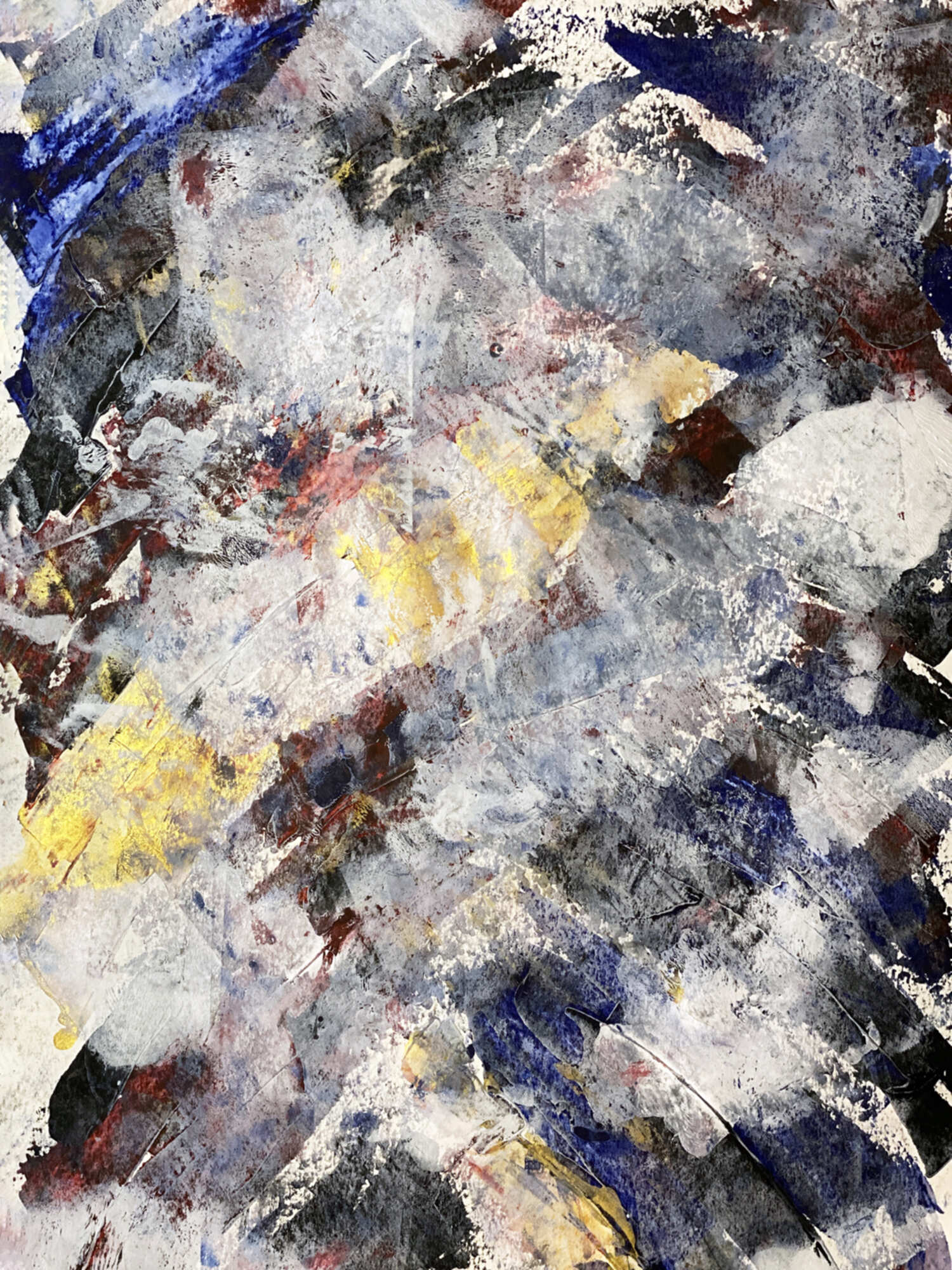 серая картина абстракция