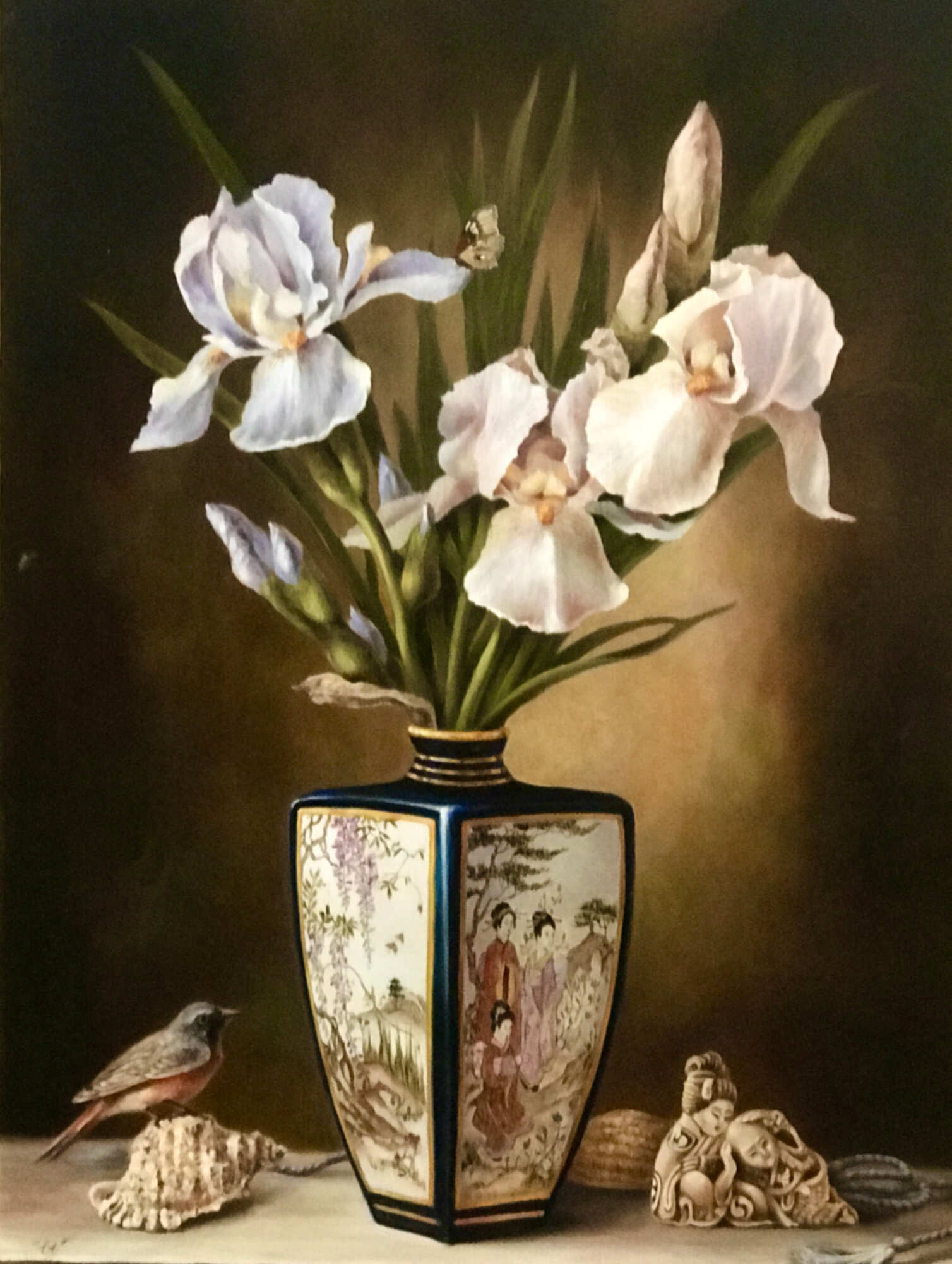 Картина ваза с цветами