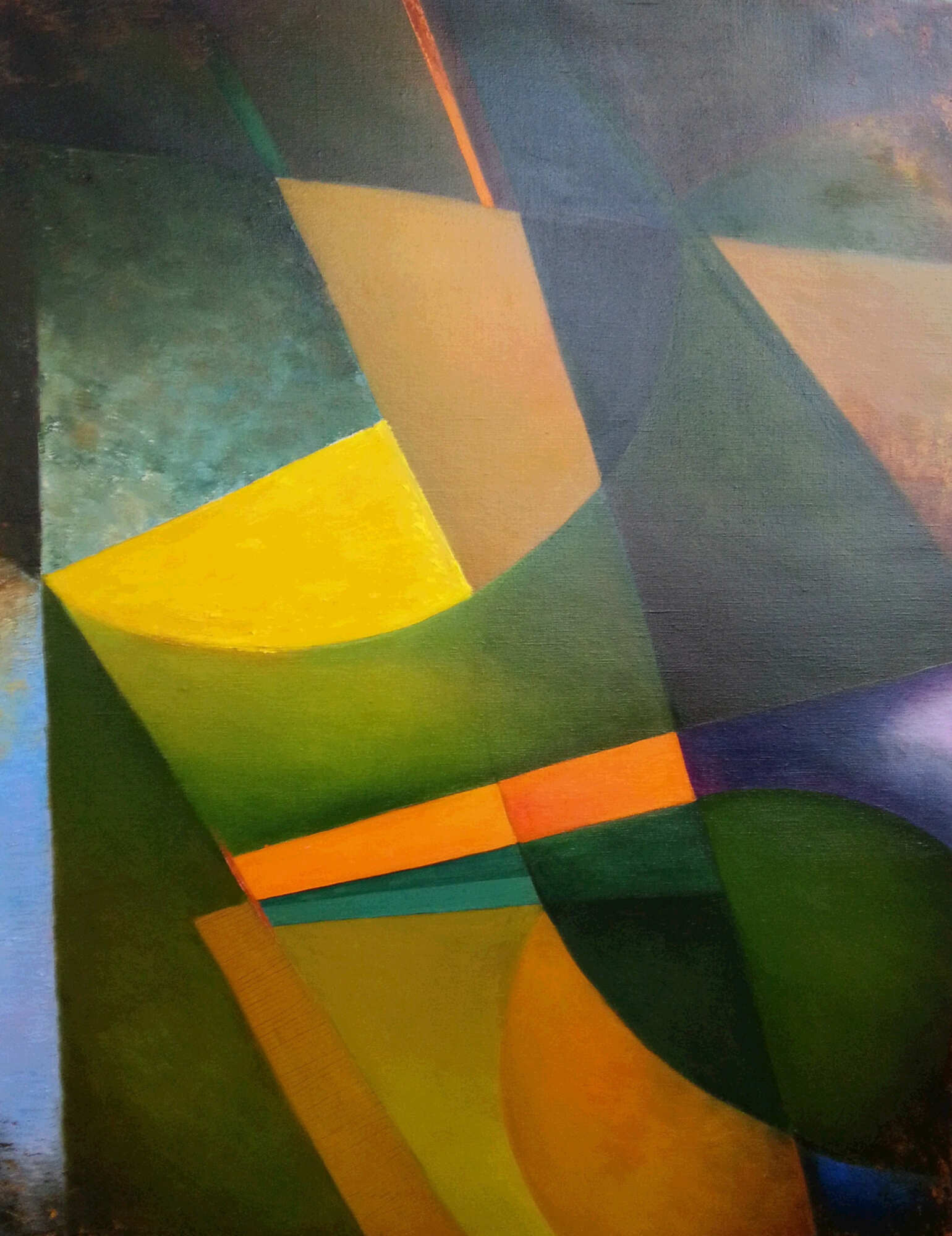 зеленая абстракция