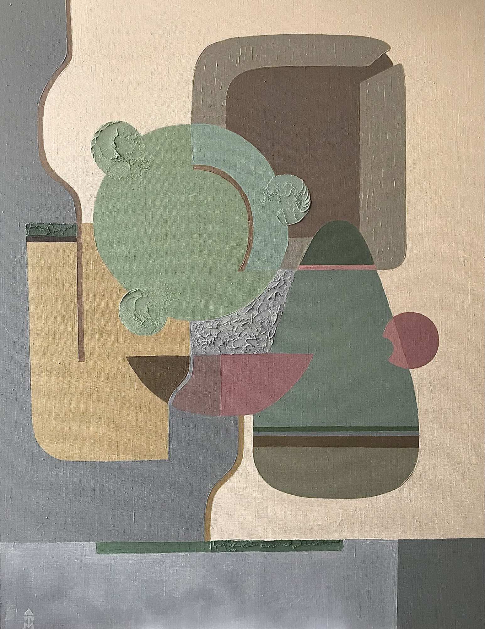 зеленая абстракция