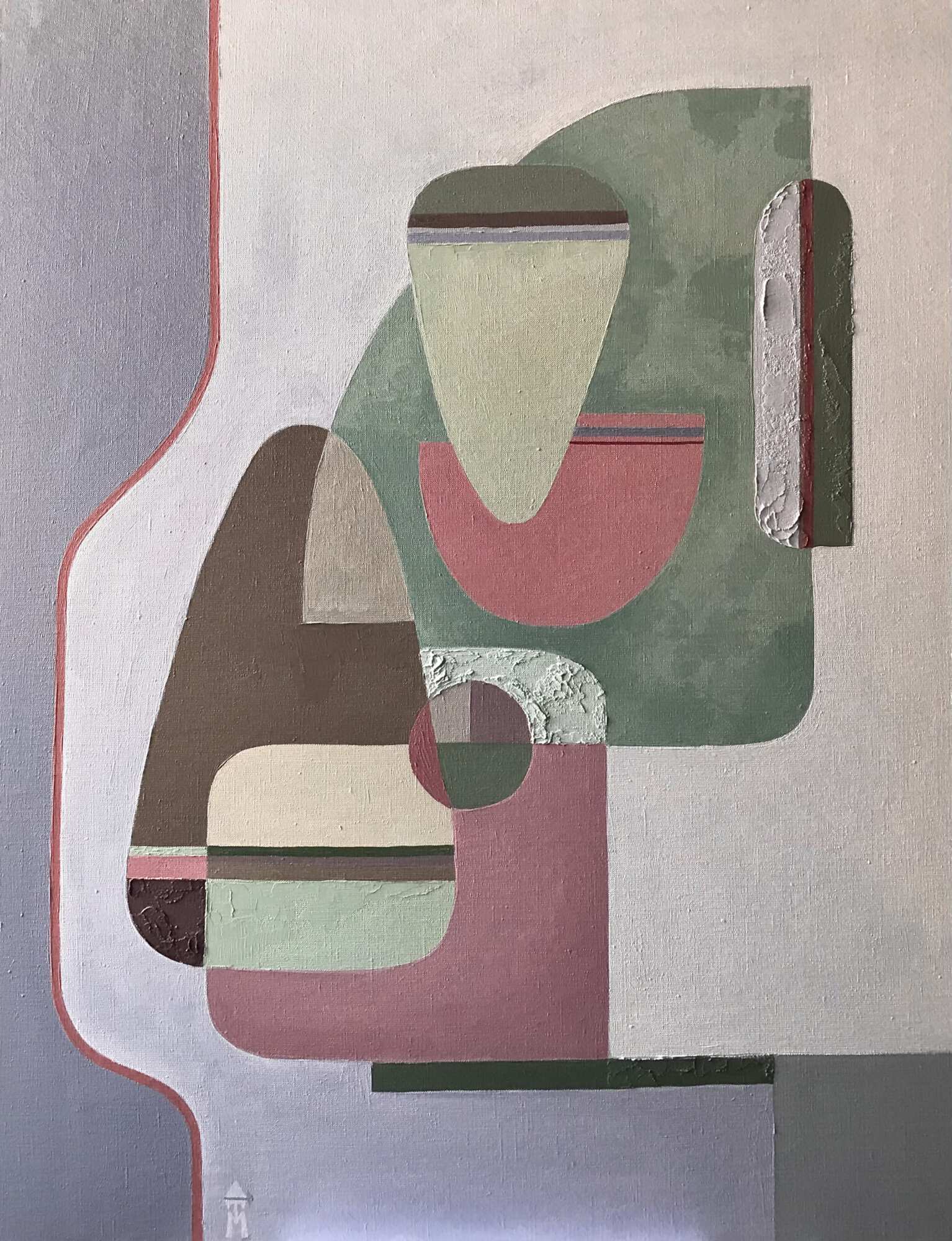 зеленая абстракция