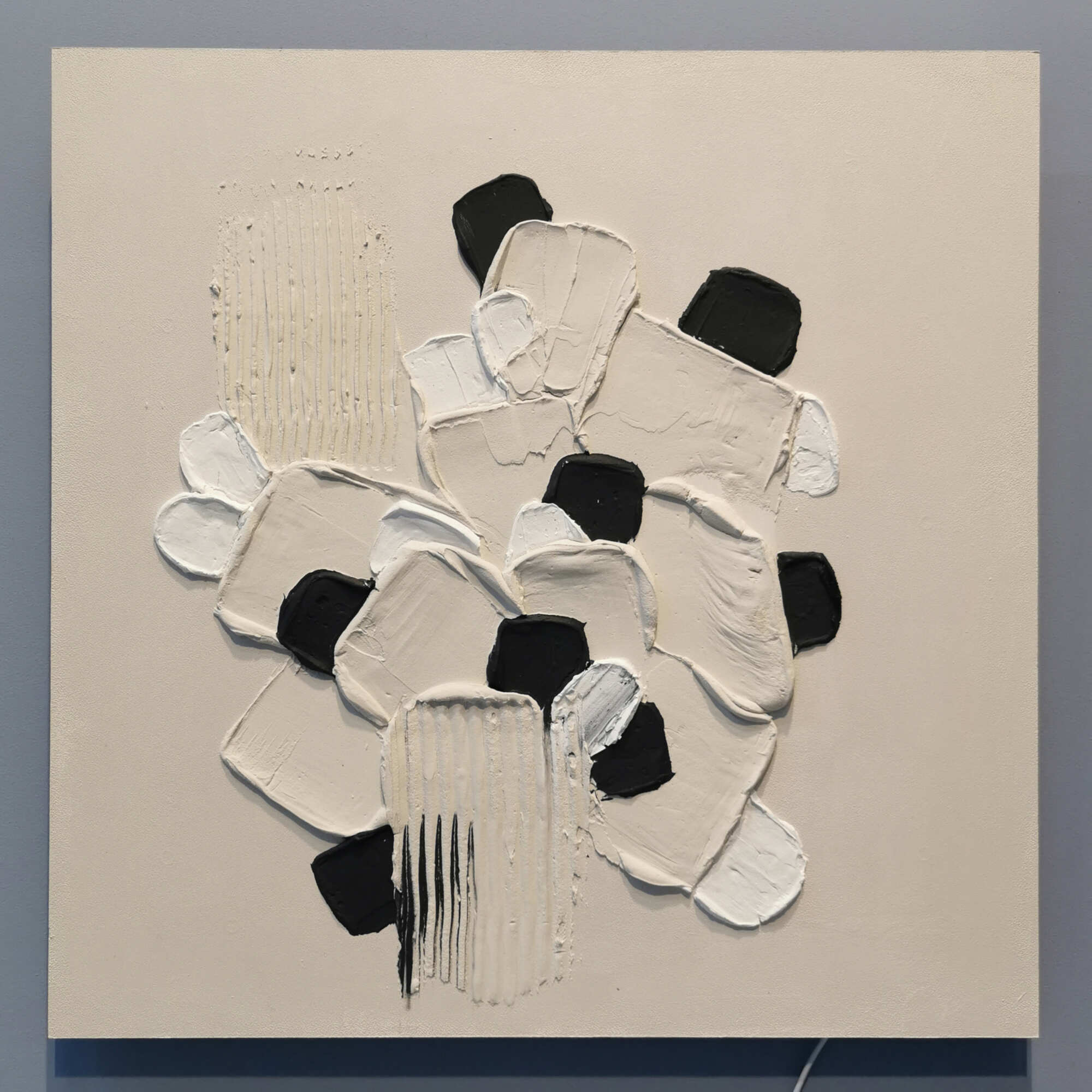 светлое панно с подстветкой