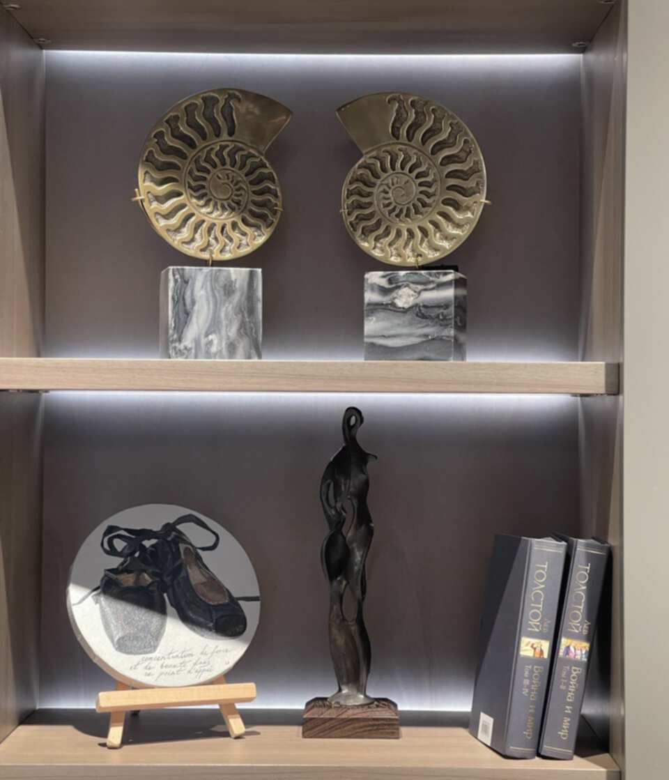 декорирование стелажа