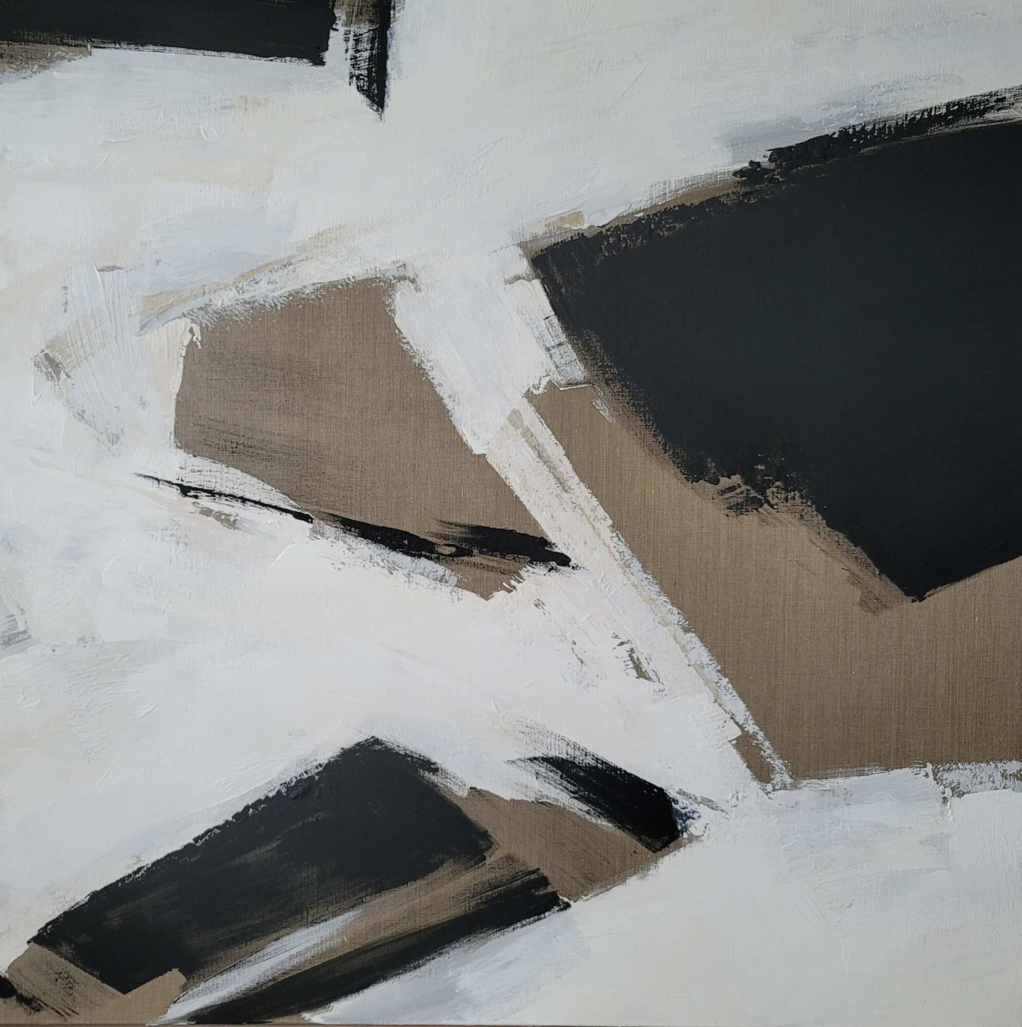 большая монохромная картина