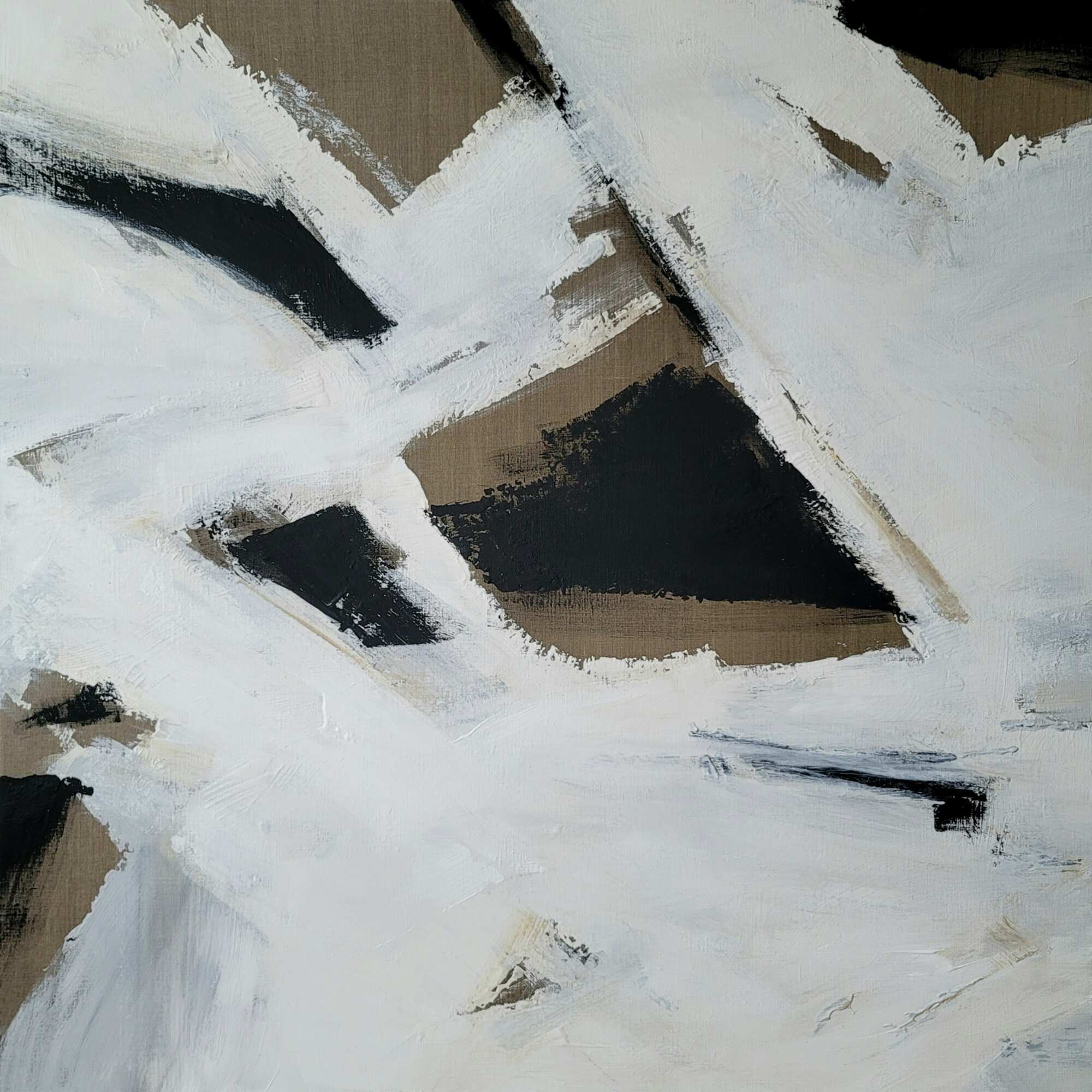 большая монохромная картина