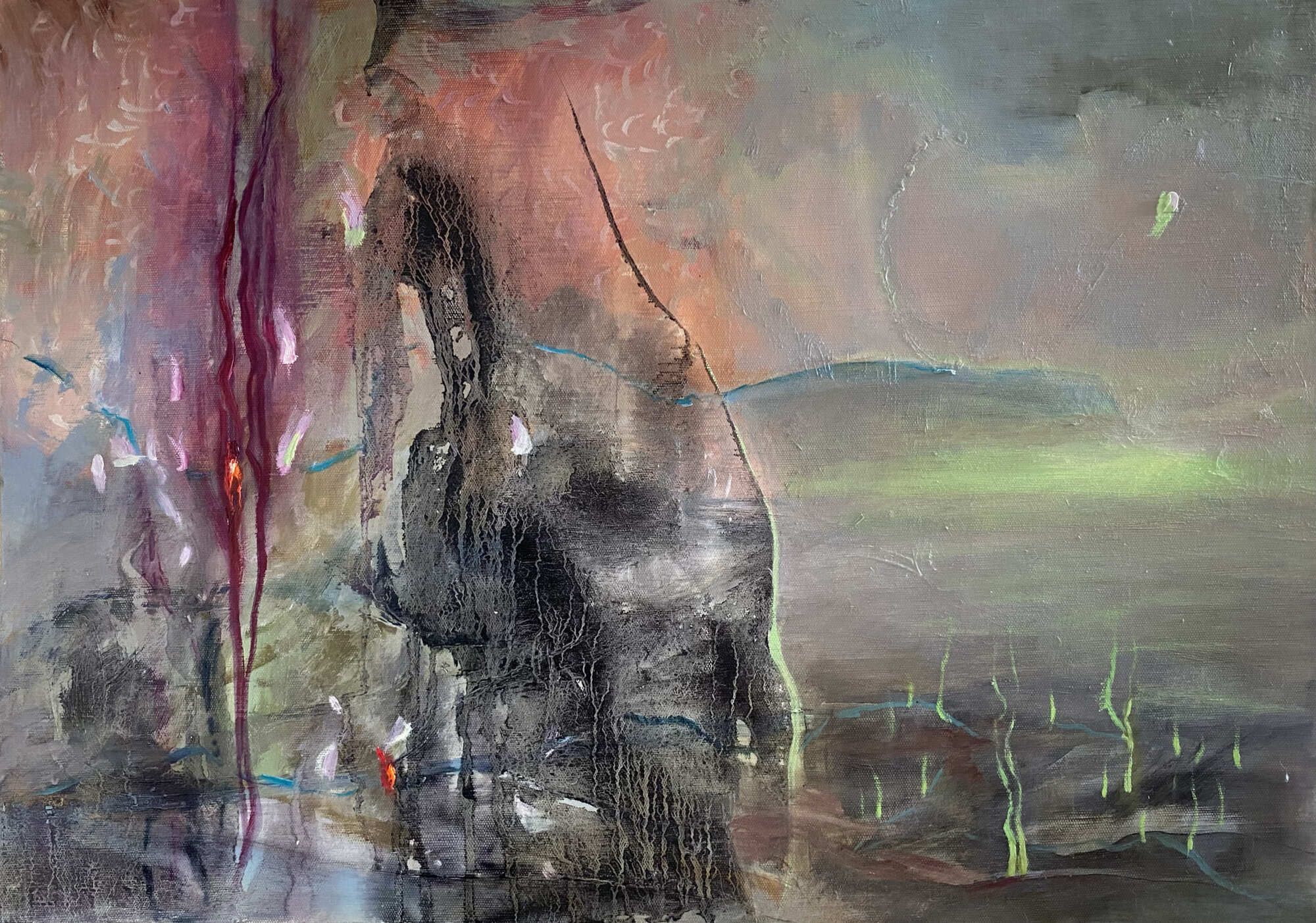 абстрактный пейзаж купить